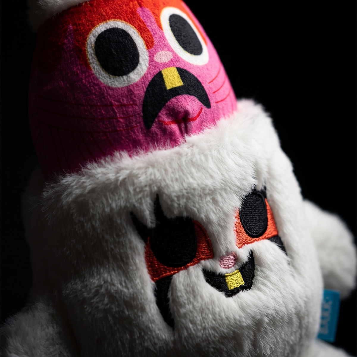 Psycho Bunny Plush Multi-Part + Enrichment Dog Toy