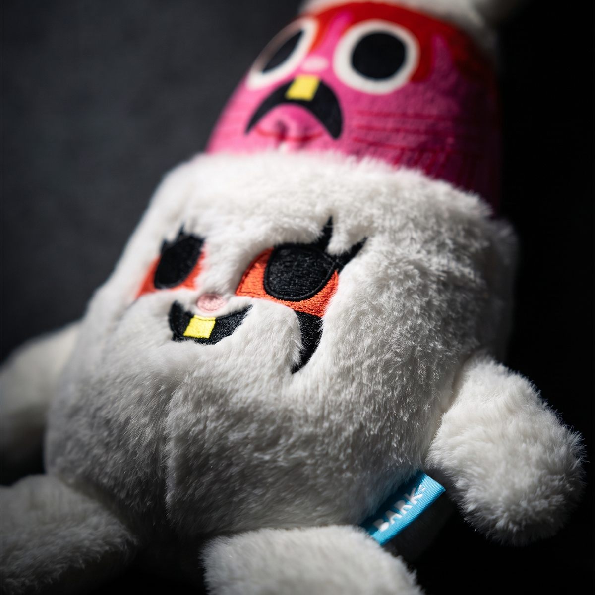 Psycho Bunny Plush Multi-Part + Enrichment Dog Toy