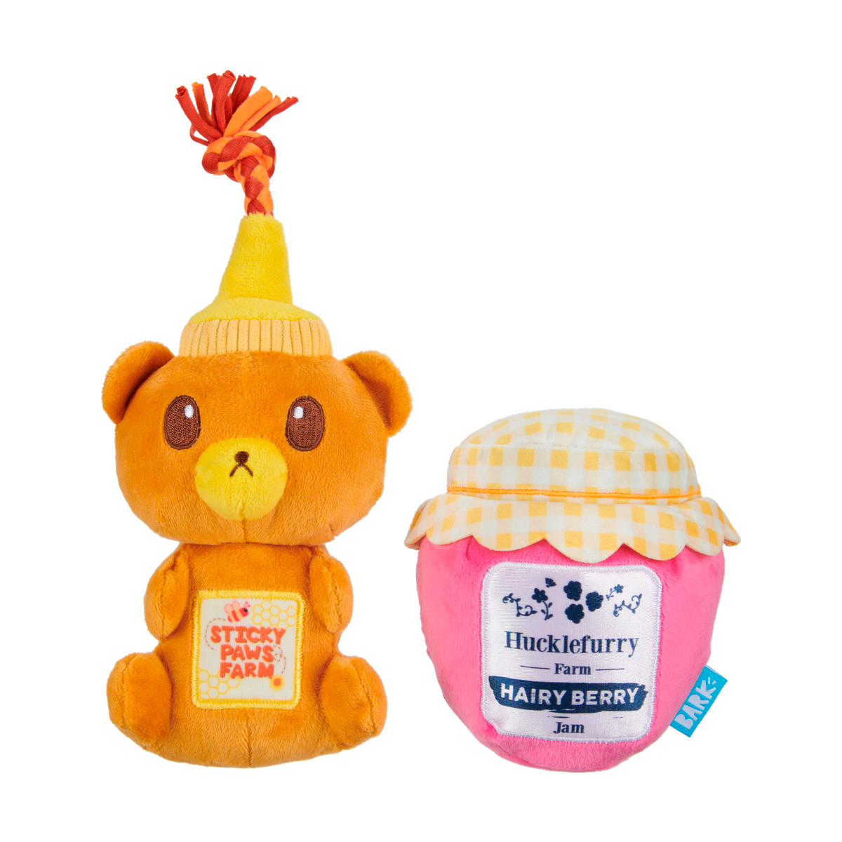 That's My Jam, Honey Plush Multi-Part + Enrichment Dog Toy