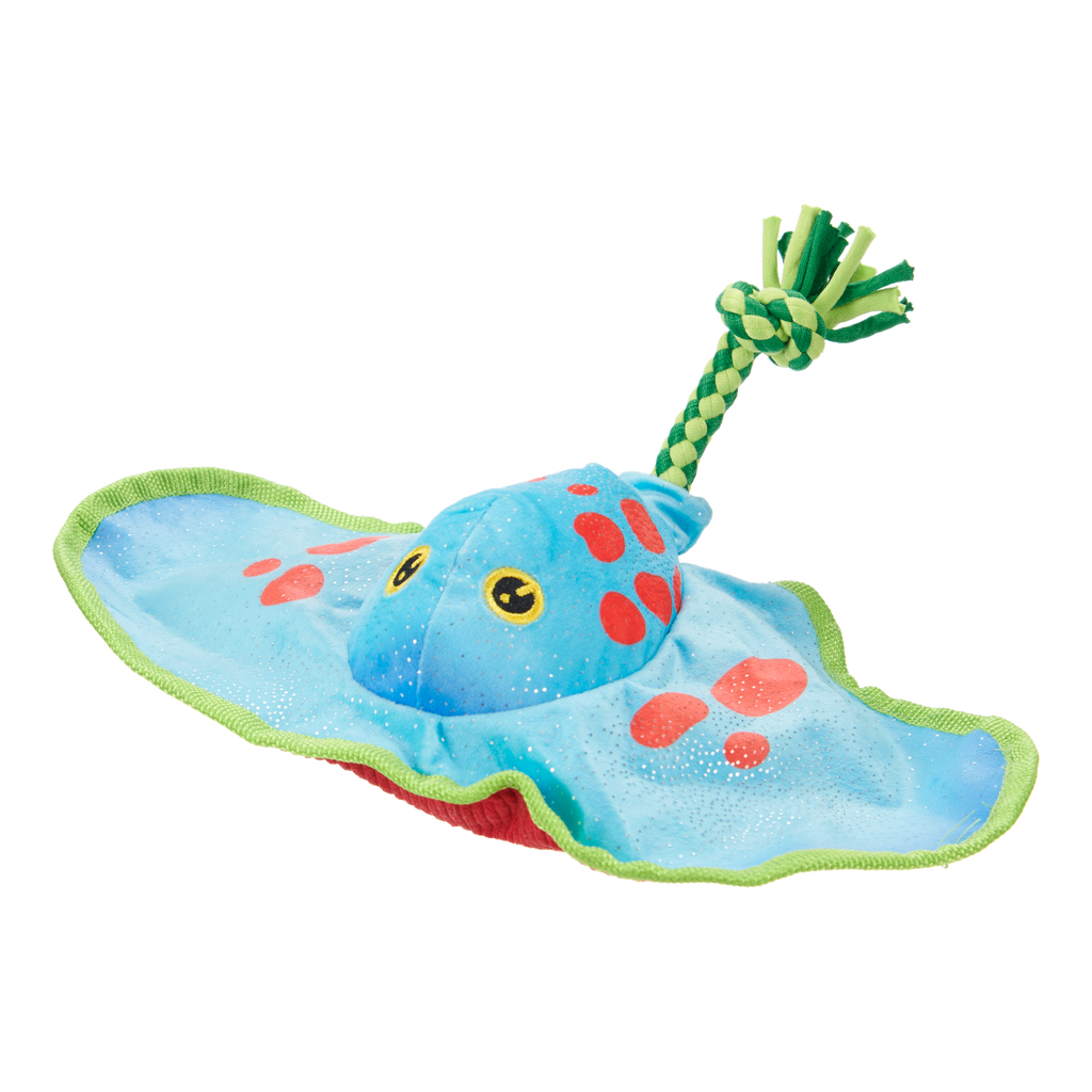 Manny Ray Plush Tug Dog Toy – BARK