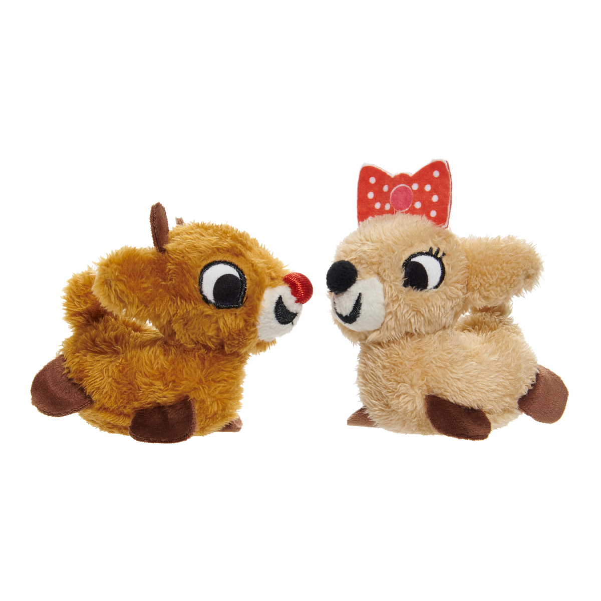 Rudolph® & Clarice™ Plush Multi-Part Dog Toy
