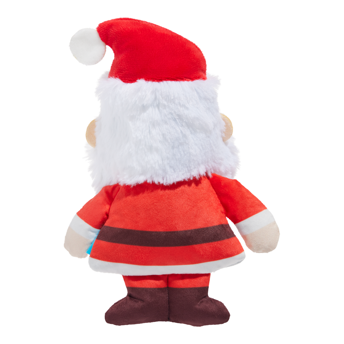 Santa Gnaws Plush Dog Toy