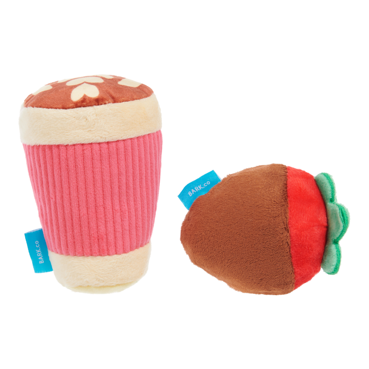 French Kiss Coffee Kit Plush Multi-Part Dog Toy