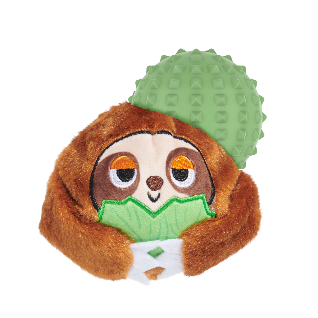 Sonny the Sloth Super Chewer Durable 2-in-1 + Fetch Dog Toy – BARK