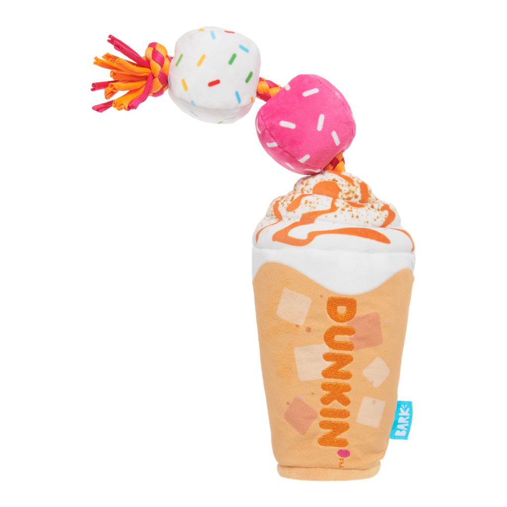 Dunkin'® Pumpkin Signature Latte Dog Toy – BARK