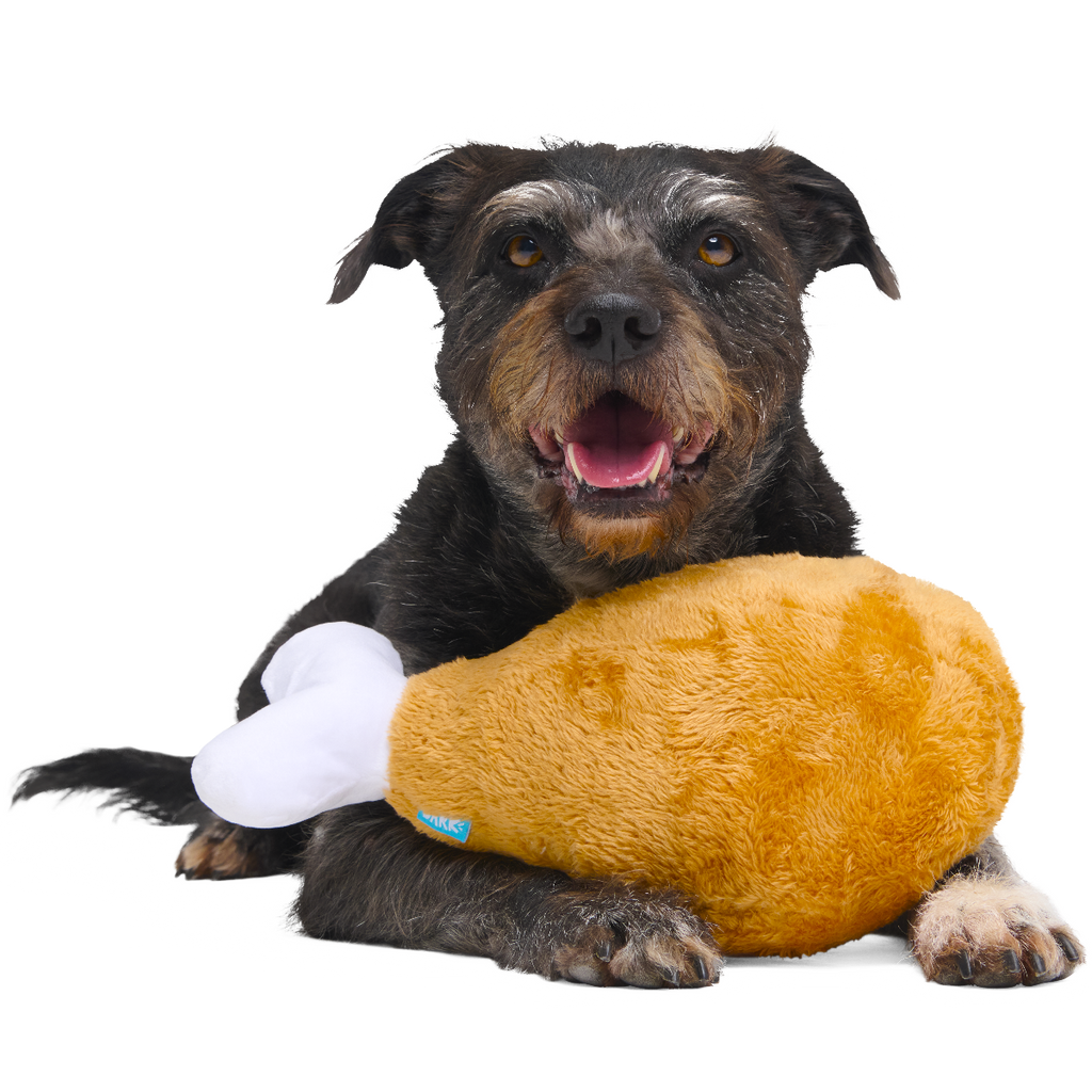 Mammoth Drumstick Plush Extra-Large Dog Toy – BARK