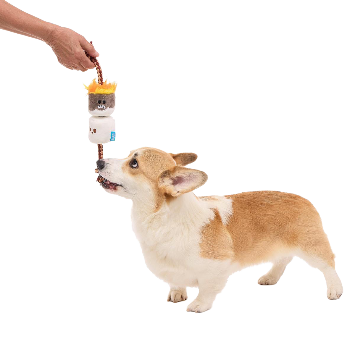 Tug Of S'more Plush Tug Dog Toy