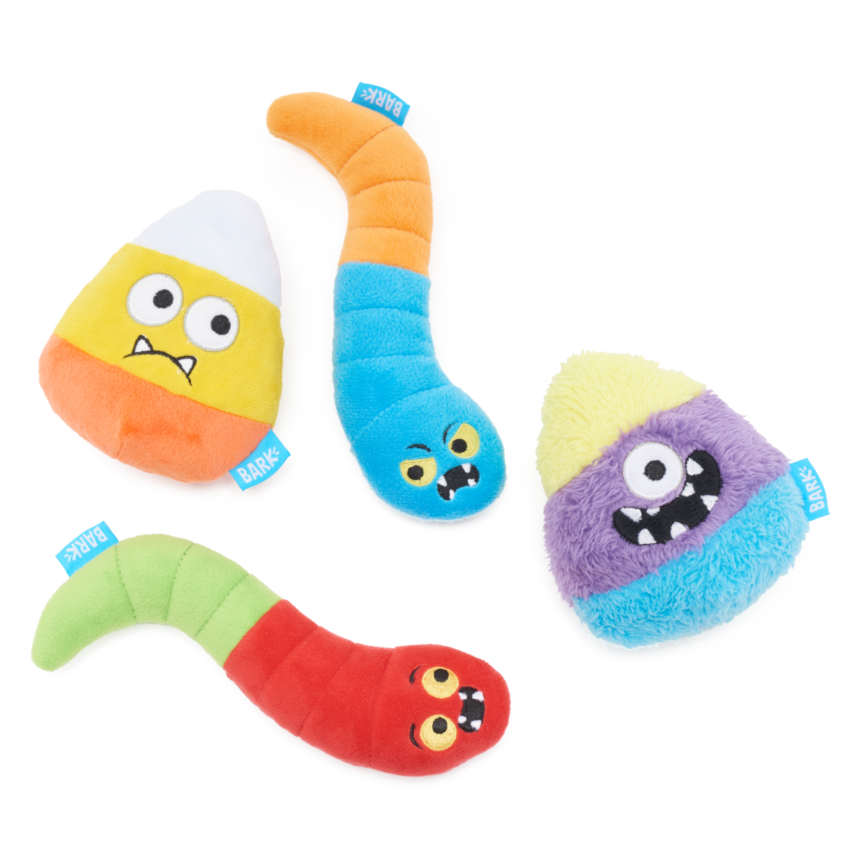 Jaw Breakers Plush Multi-Part Dog Toy