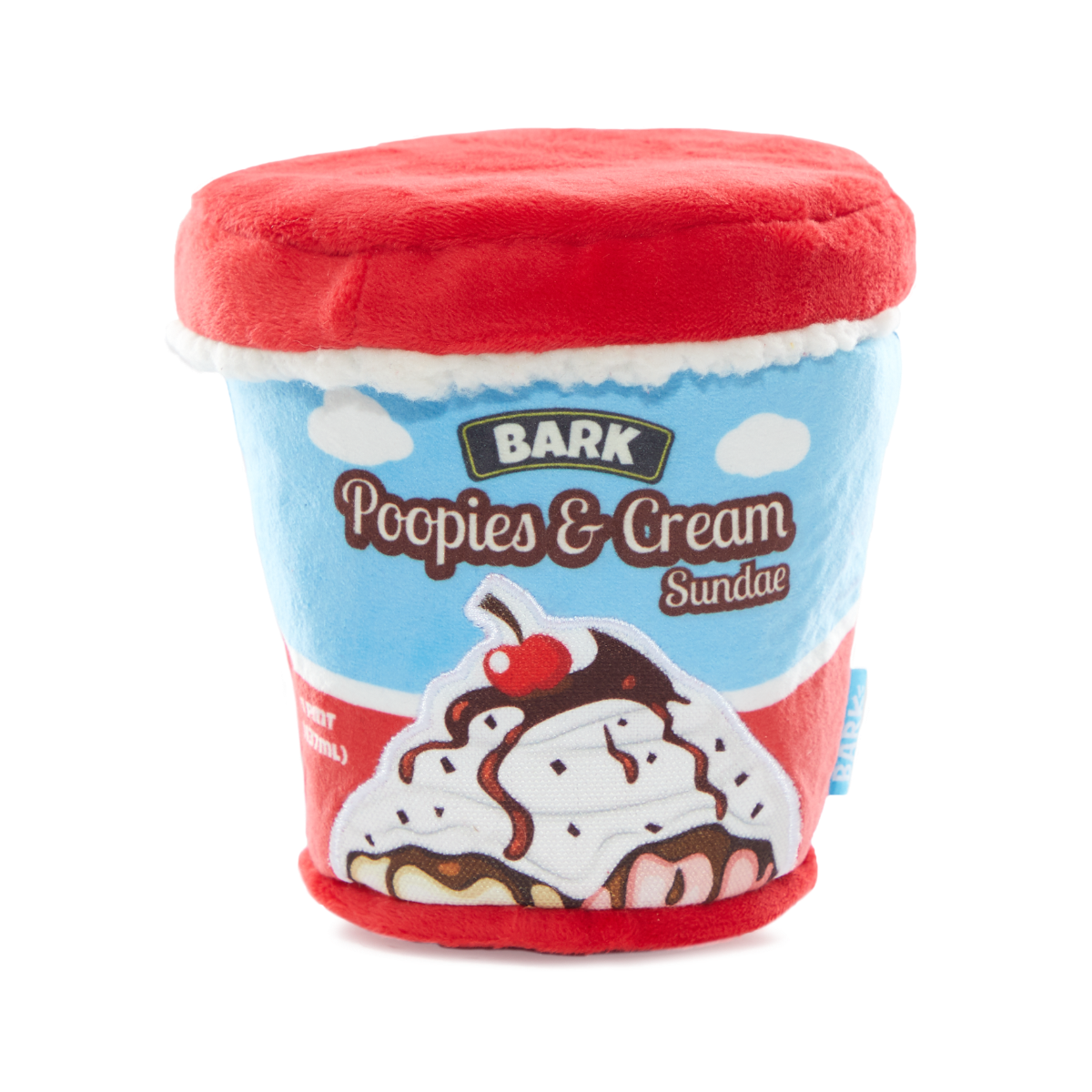 Poopies N' Cream Plush Tug + Enrichment Dog Toy