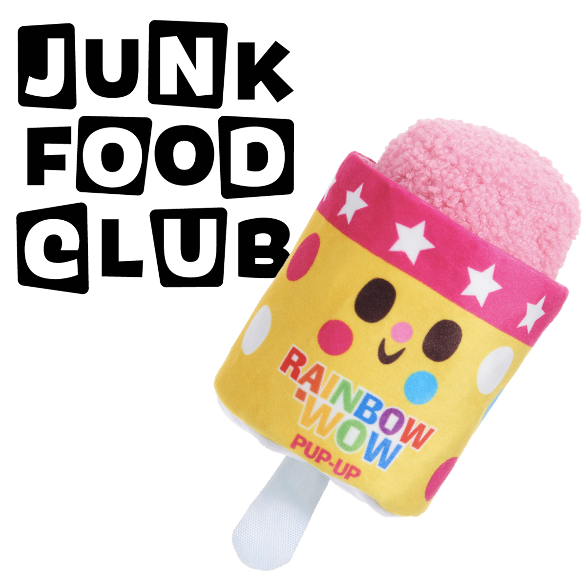 Junk Food Club, Plush Monthly Dog Toys