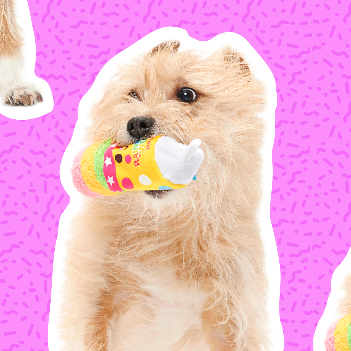 Junk Food Club, Plush Monthly Dog Toys