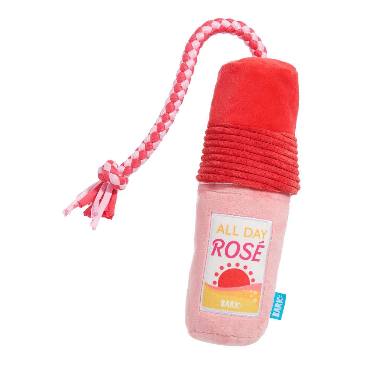 Red Cup Rosé Plush Tug Dog Toy