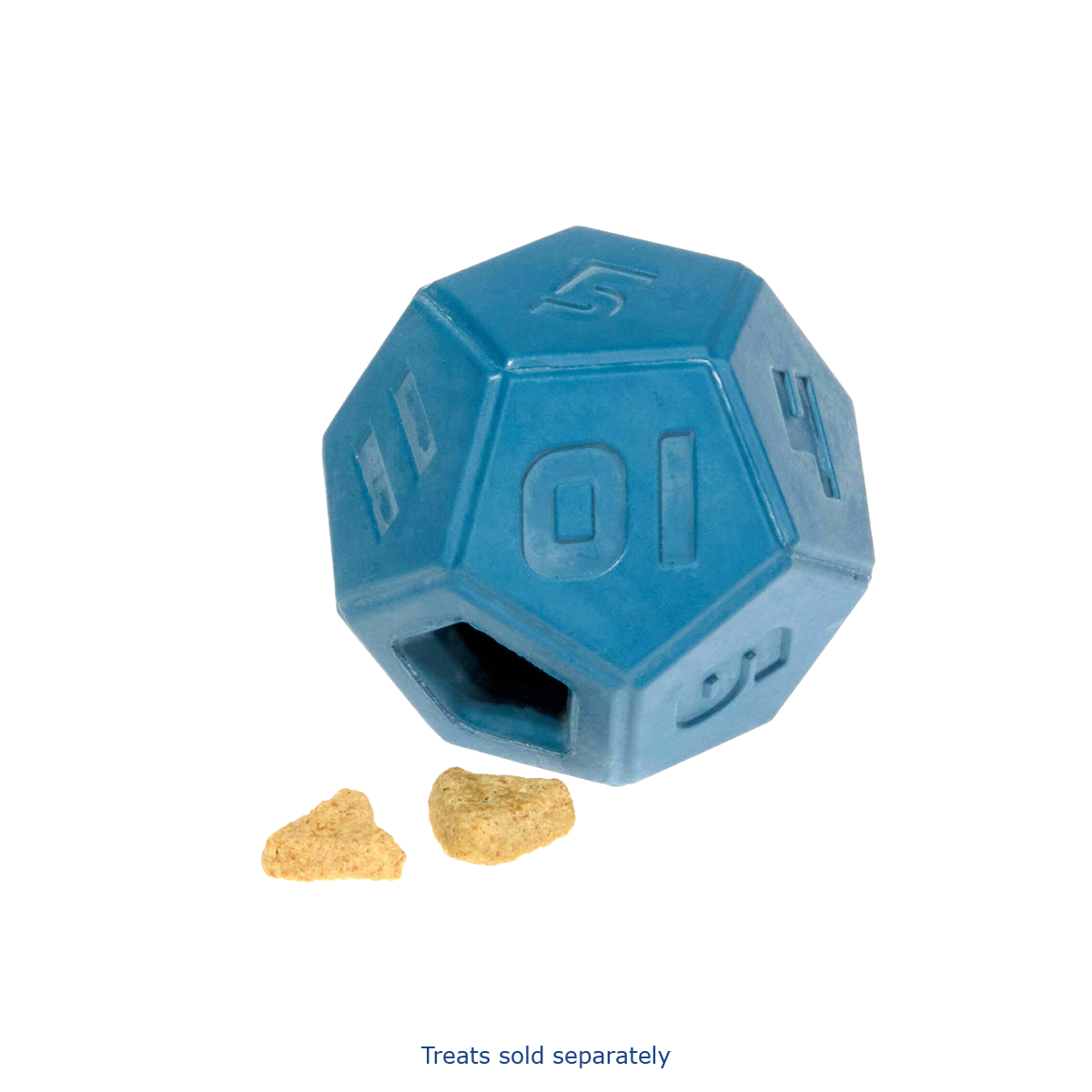 Roll + Play Dice Super Chewer Durable Fetch + Enrichment Dog Toy