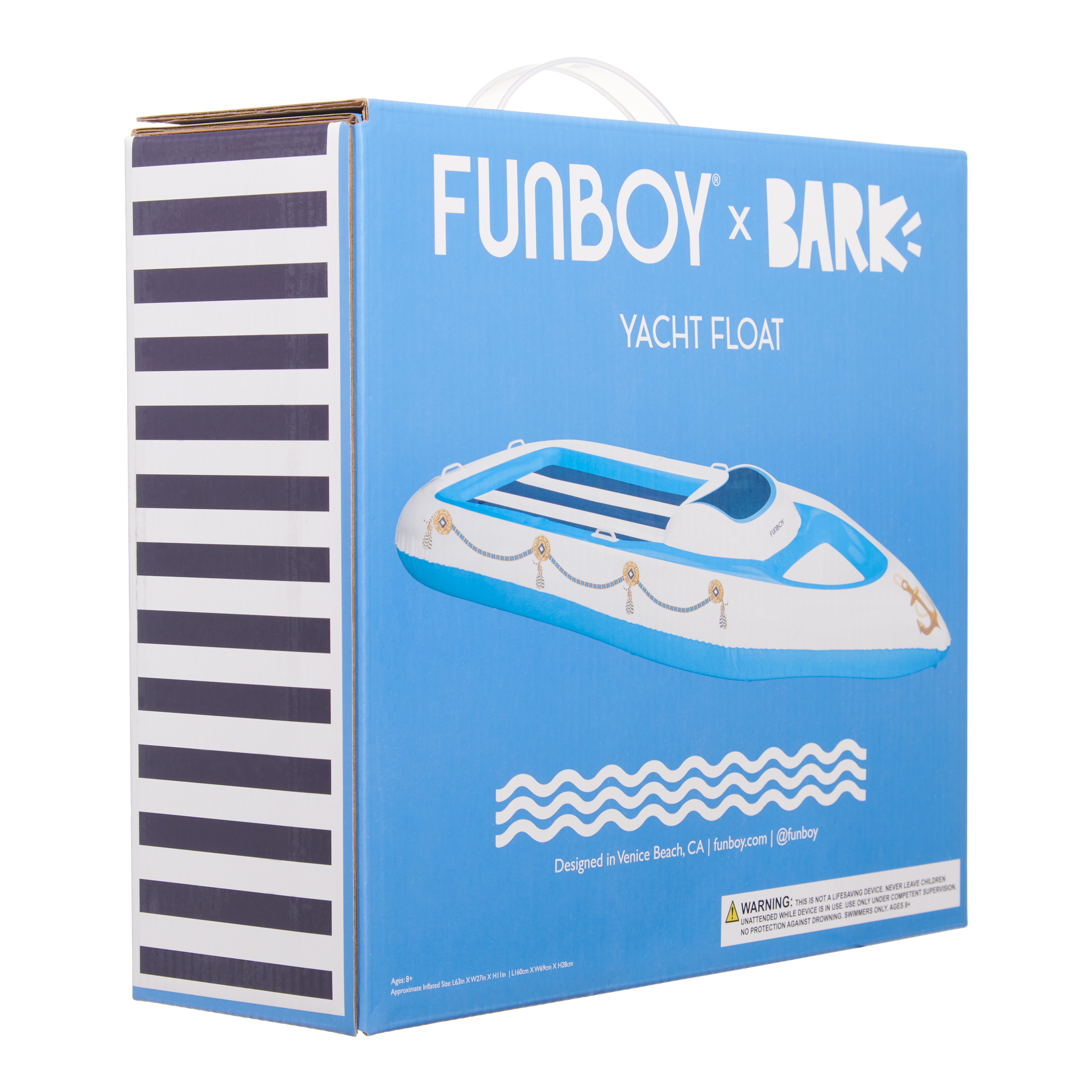 Funboy x BARK Dog Yacht Pool Float