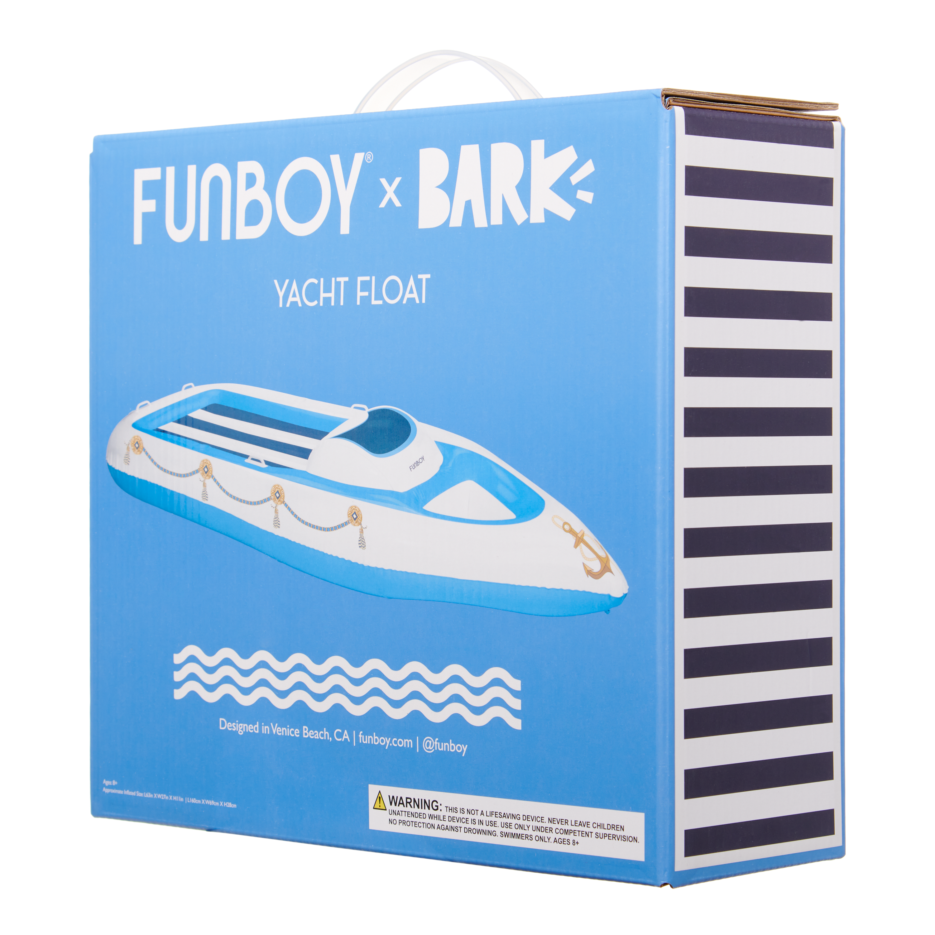 Funboy x BARK Dog Yacht Pool Float