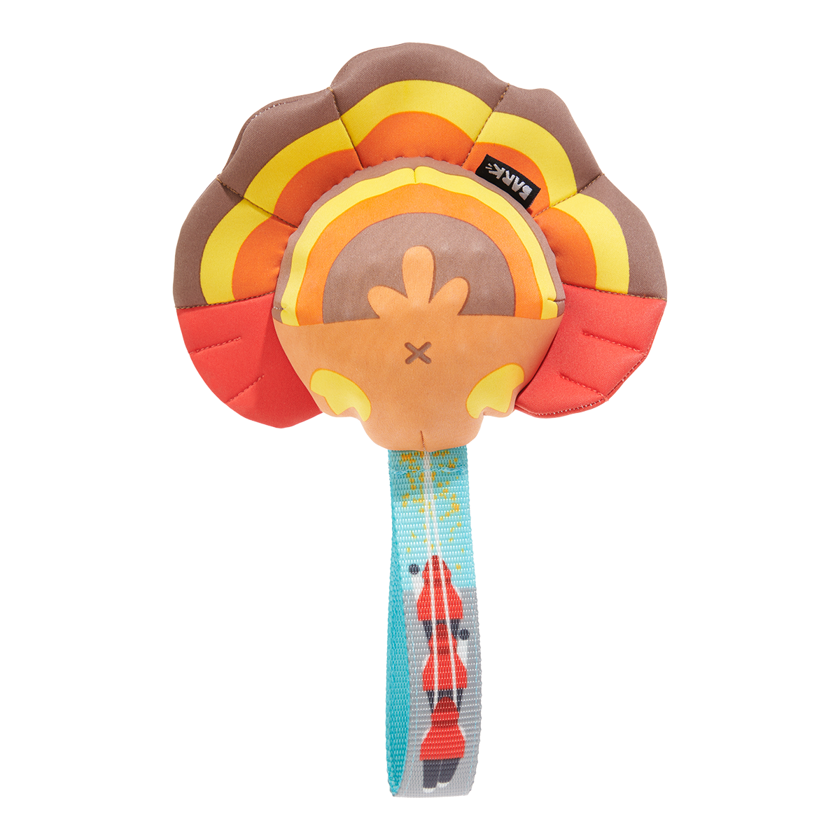Turkey Tug Parade Super Chewer Durable 2-in-1 Dog Toy