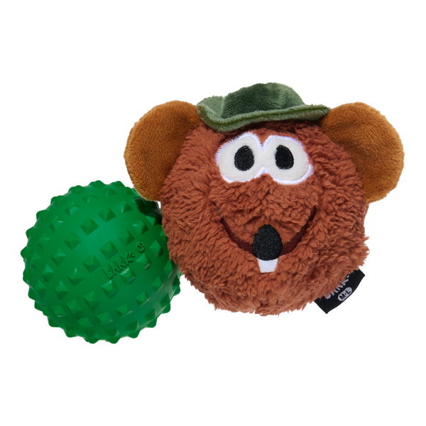 Rat N' Roll Rizzo Durable Super Chewer Multi-Part Dog Toy