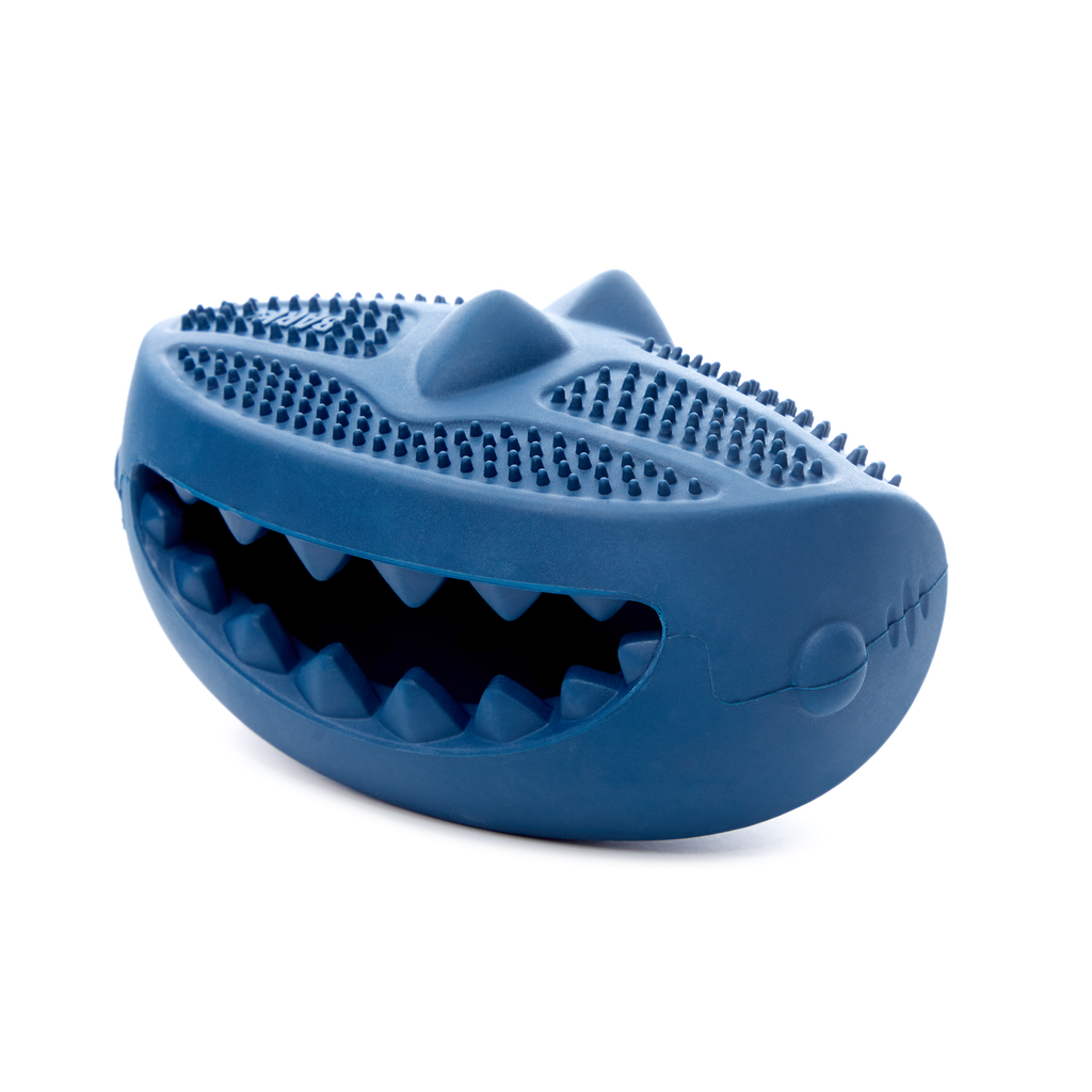 Hammer Fed Shark Super Chewer Durable Enrichment Dog Toy – BARK
