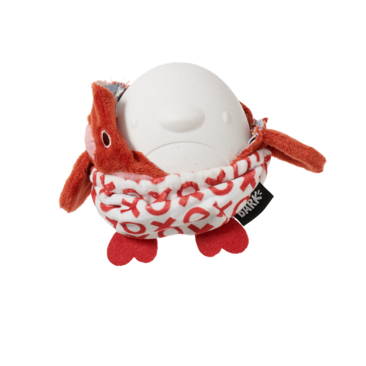 Puppy Love Penguin Durable Super Chewer 2-in-1 Rip and Reveal + Enrichment Dog Toy