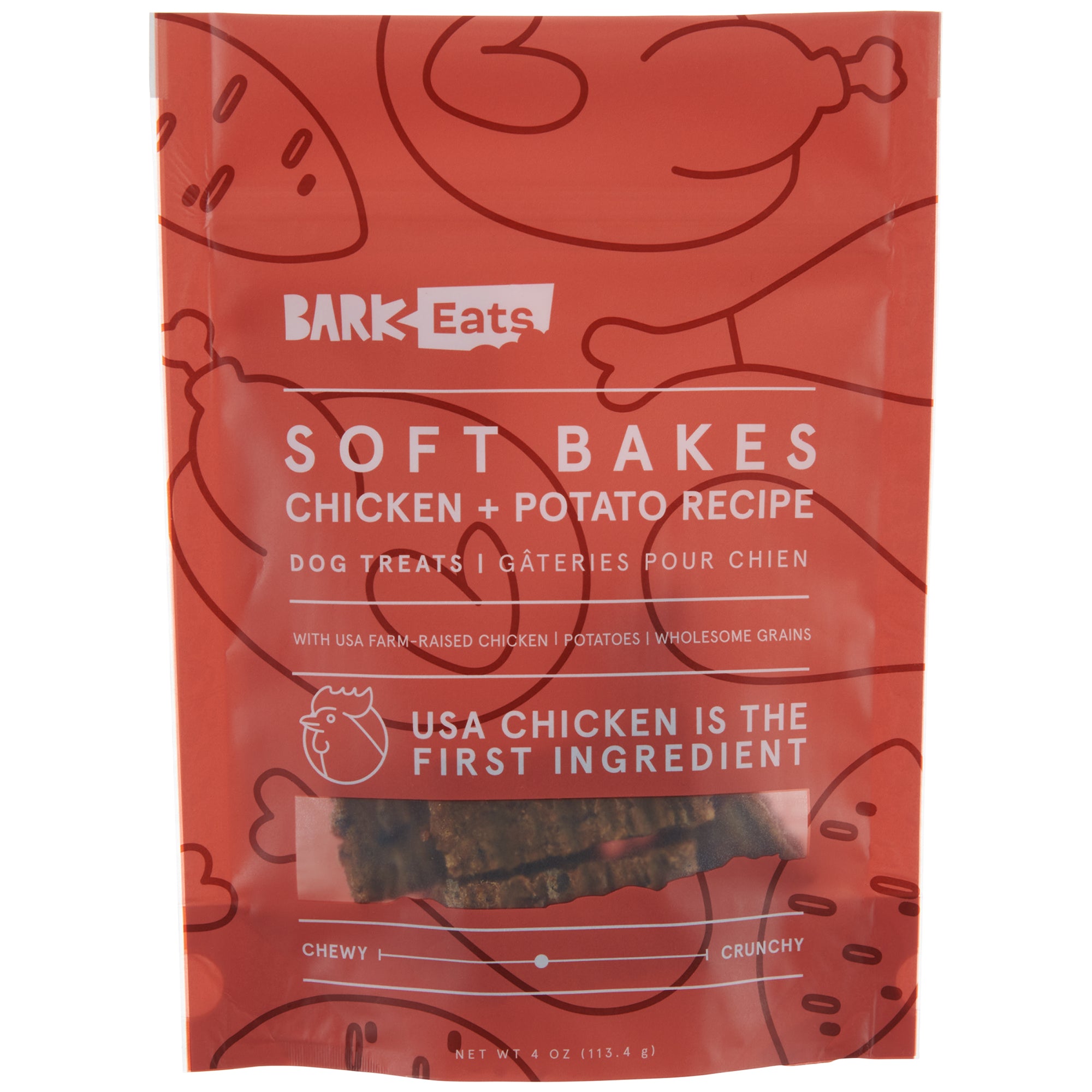 Soft Bakes Chicken and Potato Recipe Dog Treat