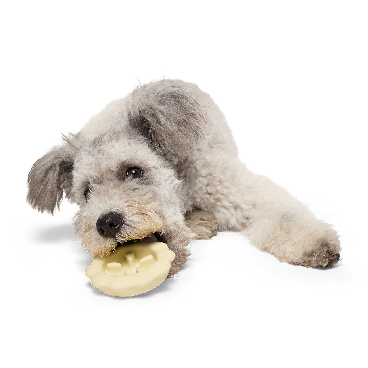 Snack Stack Pie Super Chewer Durable Enrichment Dog Toy