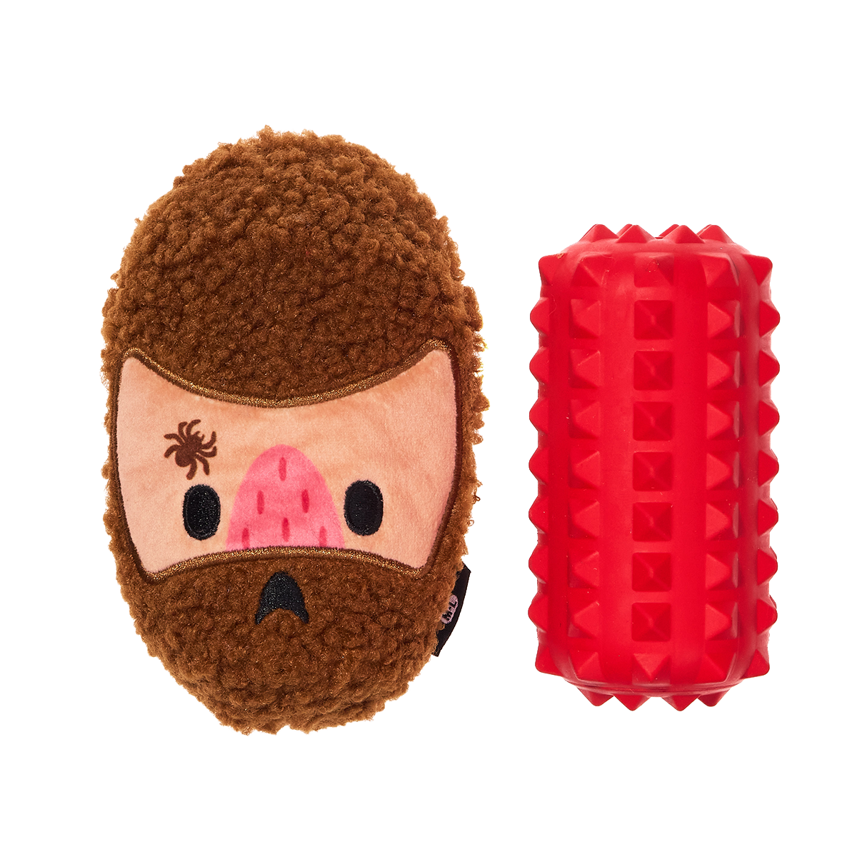 Mean Mad Marv Super Chewer Durable 2-in-1 Dog Toy