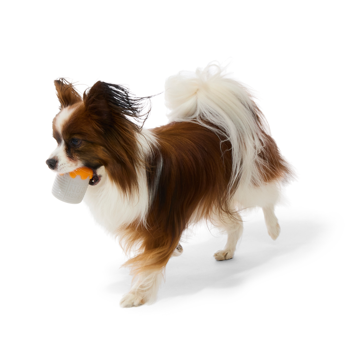 Ultimutt Trash Can Dogchos Super Chewer Durable Enrichment Dog Toy