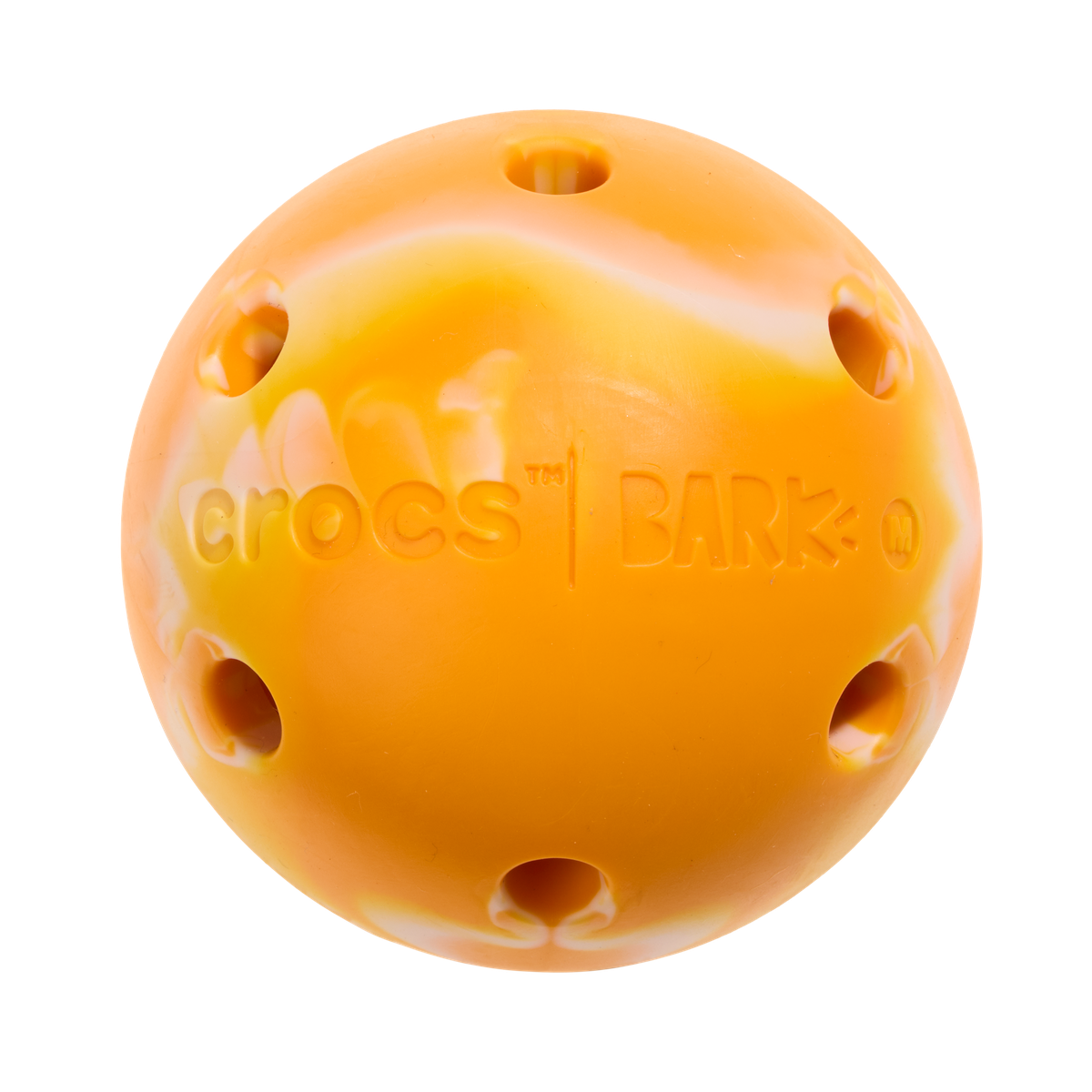 Crocs™ N' Roll Ball Super Chewer Durable Fetch + Enrichment Dog Toy