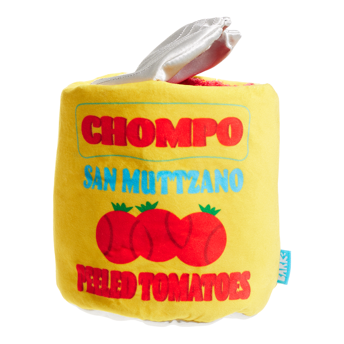 San Muttzano Tomatoes Plush Multi-Part Enrichment + Fetch Dog Toy