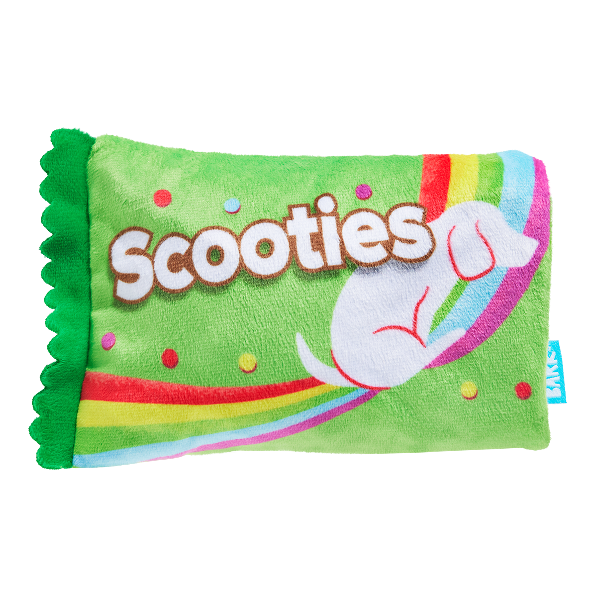 Scooties Candy Plush Multi-Part + Enrichment Dog Toy
