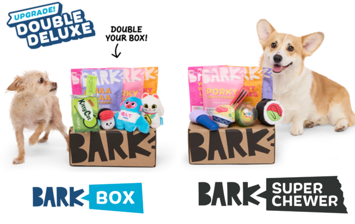 Barkbox Size Large BarkBox Double Deluxe Toys & Treats Upgrade – BARK