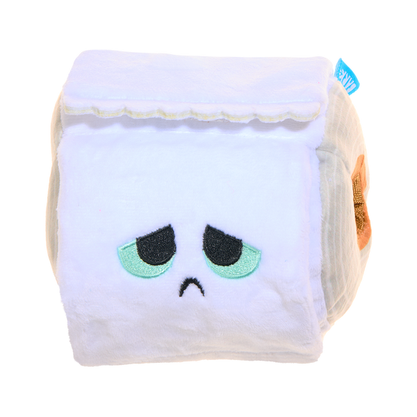 TREASURE FUNNY ハルト DDUDDU Shred Head Fred Plush Enrichment + Tug Dog Toy – BARK