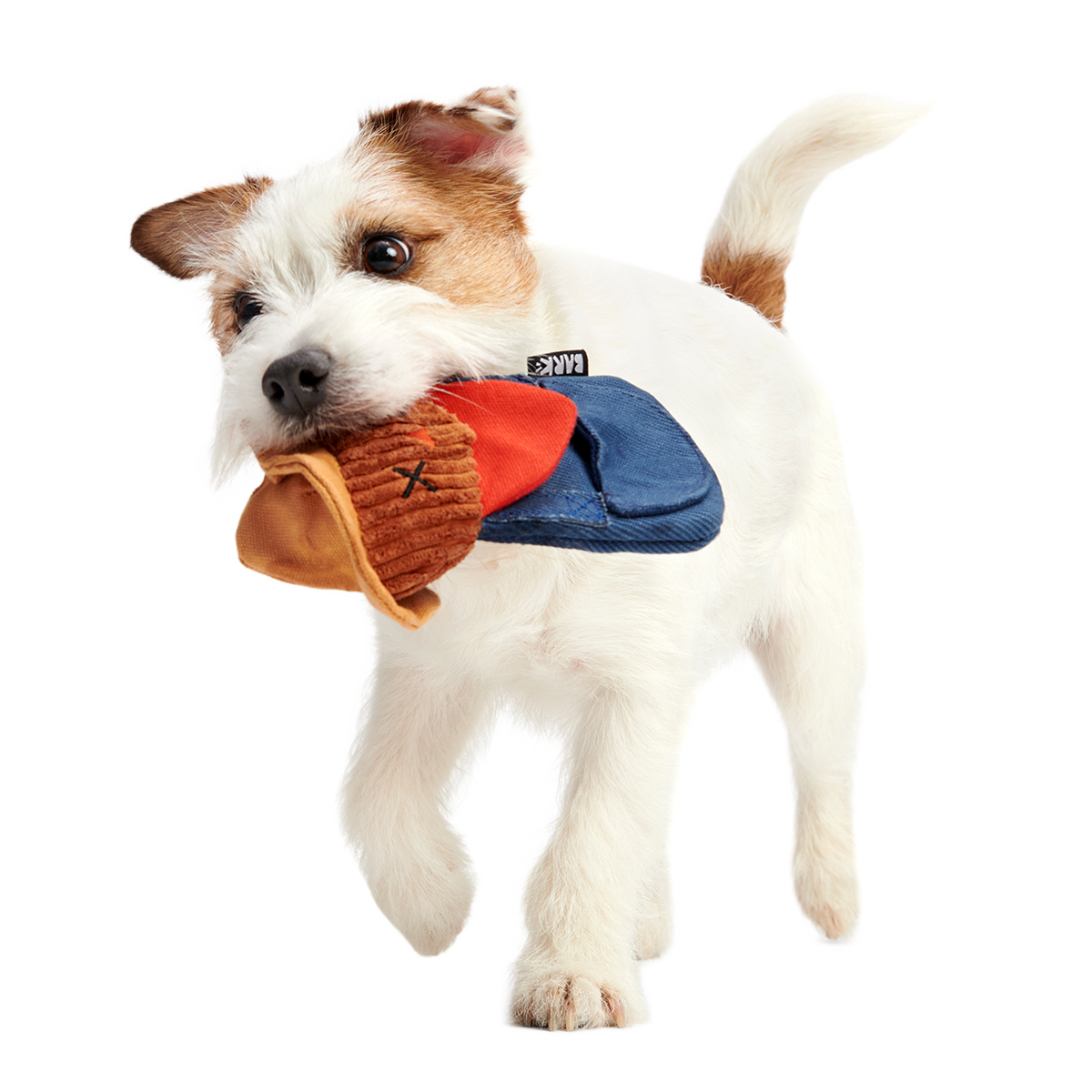 Shreddy Eddy the Scarecrow Super Chewer Durable 2-in-1 + Tug Dog Toy
