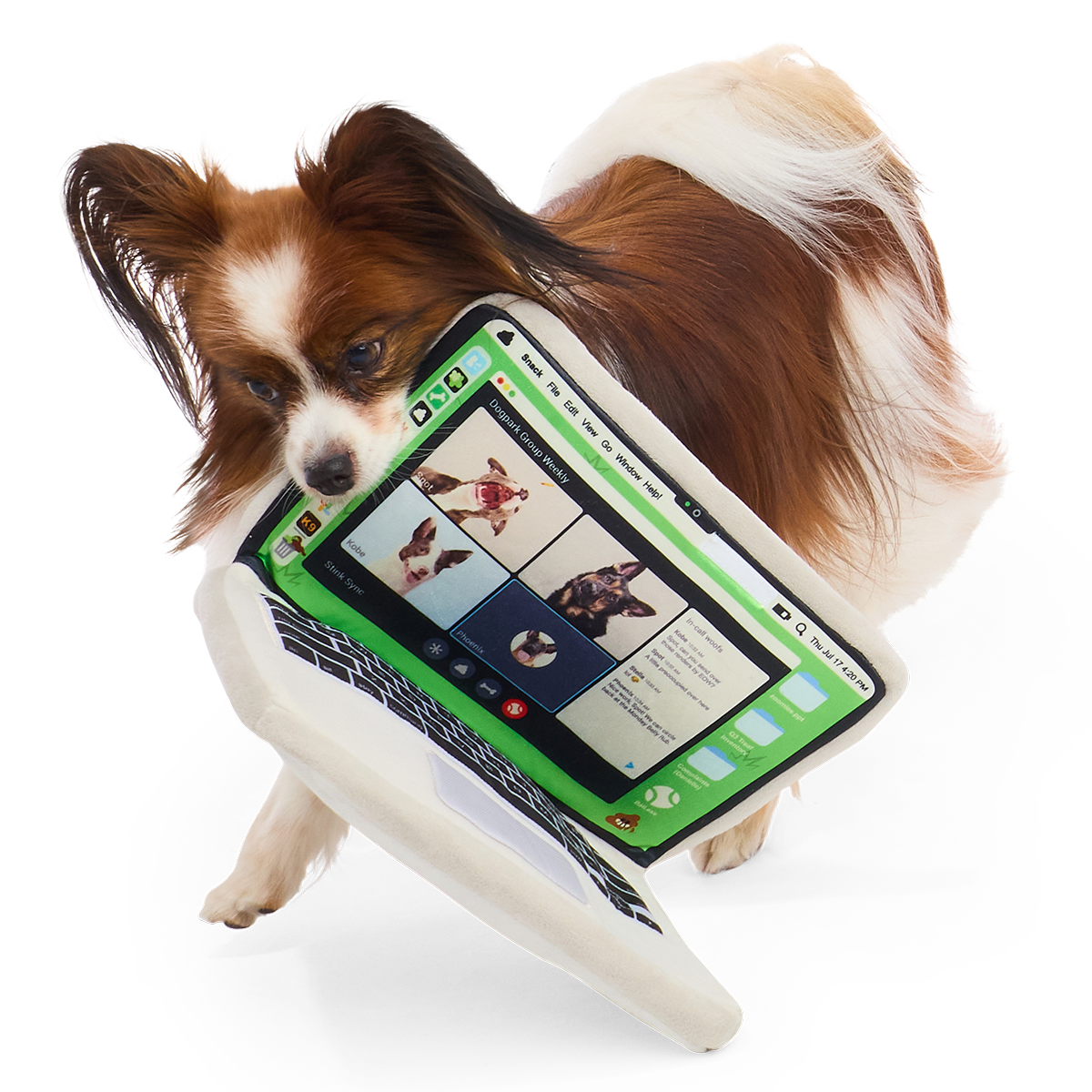 Snackbook Pro Plush Extra-Large + Enrichment Dog Toy