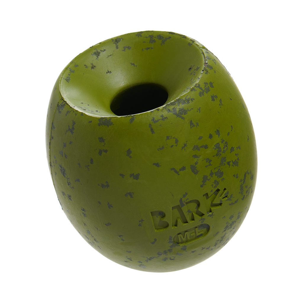 置物 addictive of green Stuffed Olive Super Chewer Durable Enrichment Dog Toy – BARK