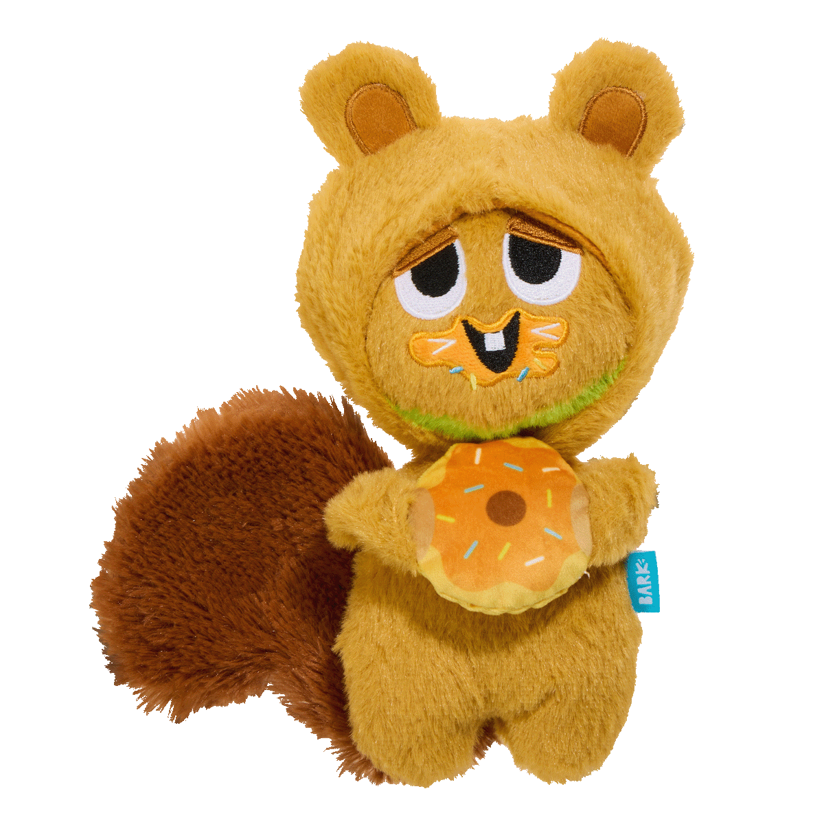 Switchy Squirrel Plush Multi-Part + Enrichment Dog Toy