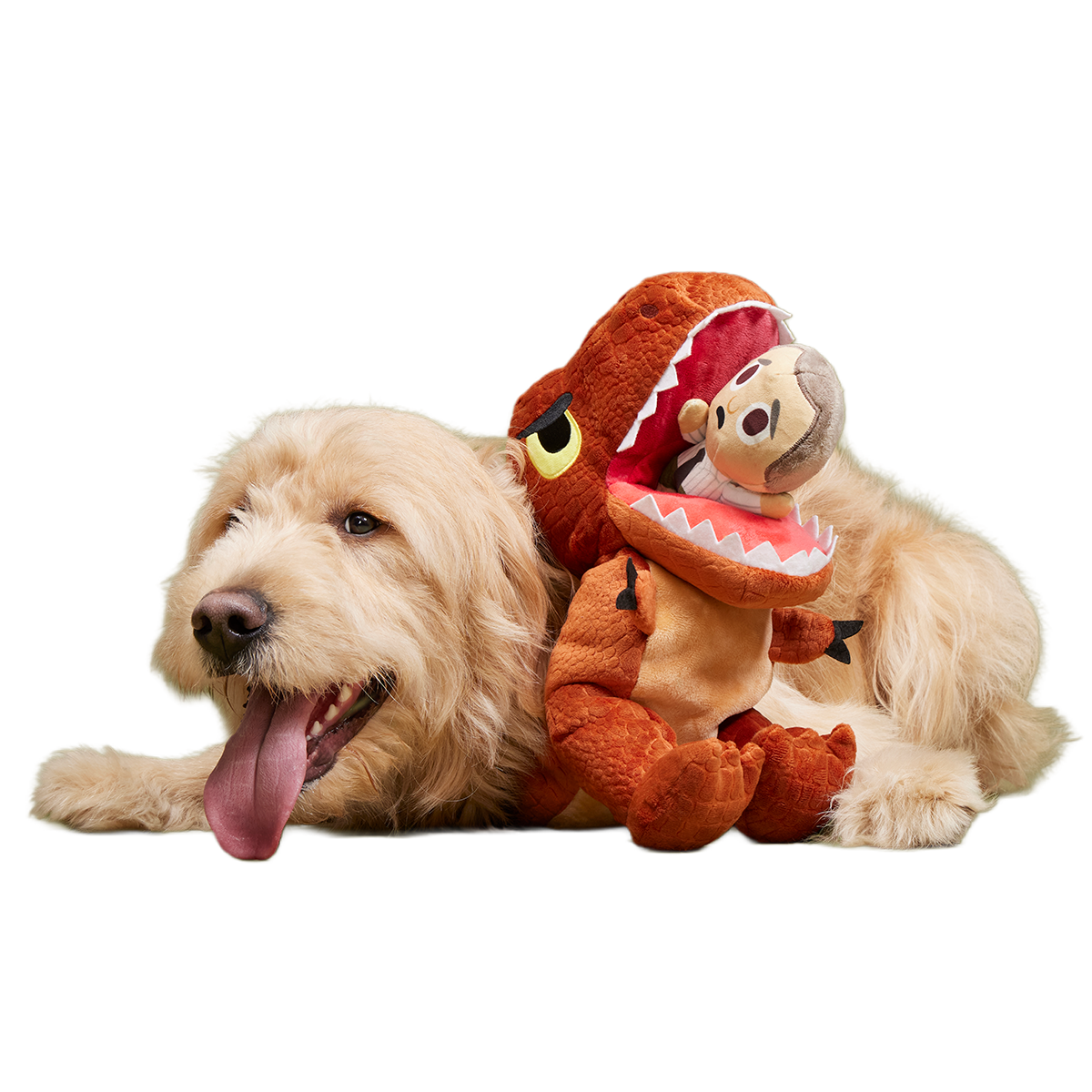 T. Rex Plush Extra-Large Multi-Part Dog Toy