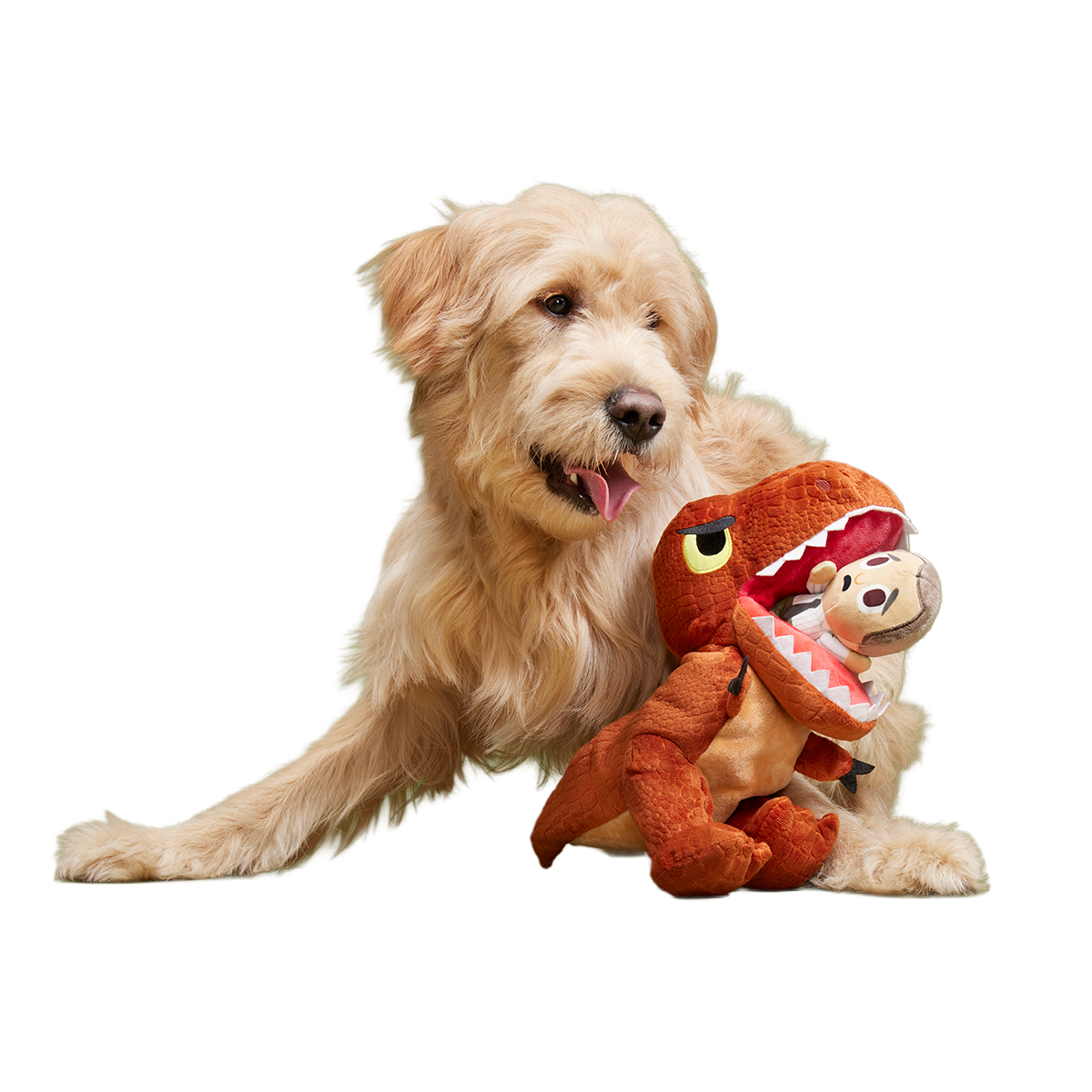 T. Rex Plush Extra-Large Multi-Part Dog Toy