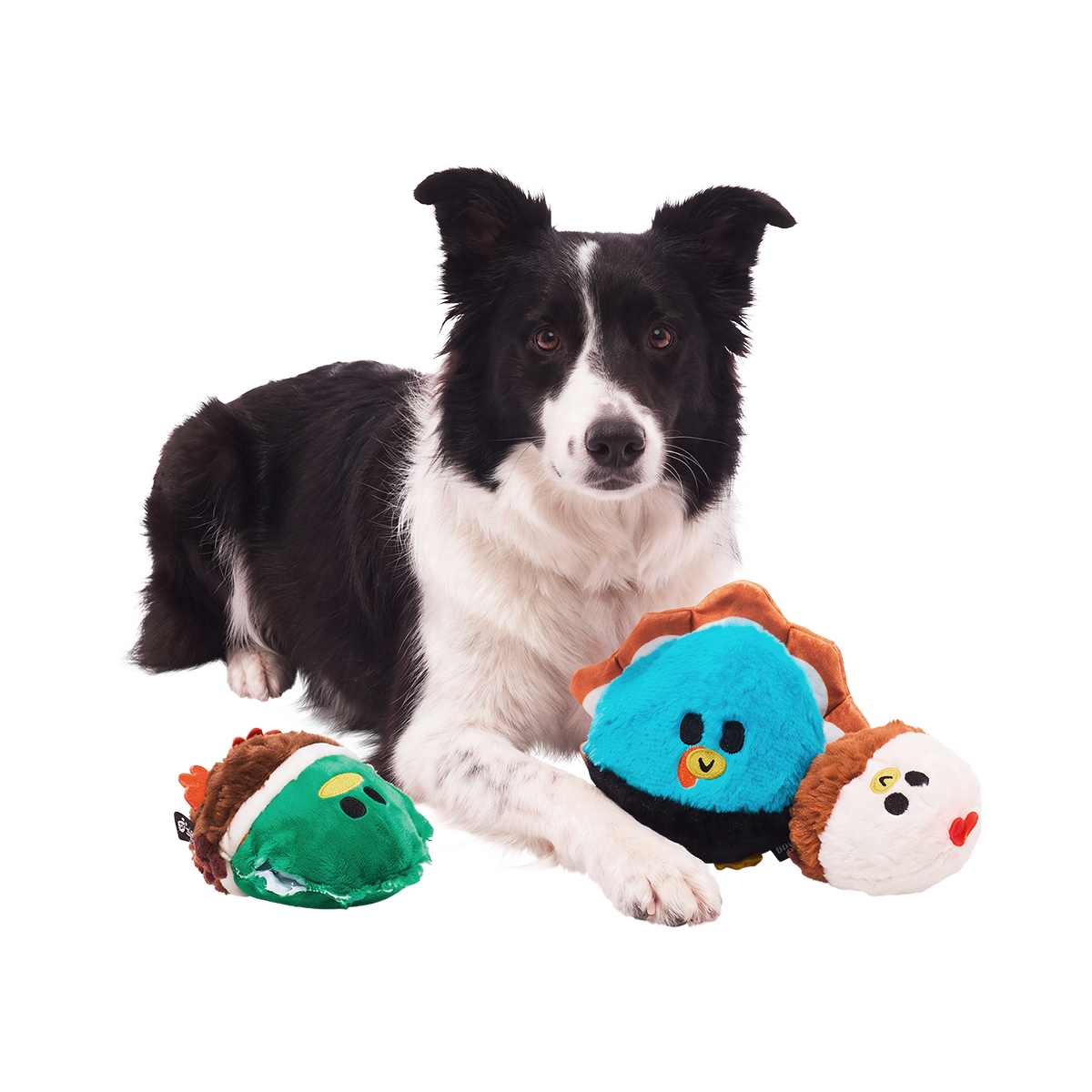 Tough Snuffed Turducken Super Chewer Durable 4-in-1 Dog Toy