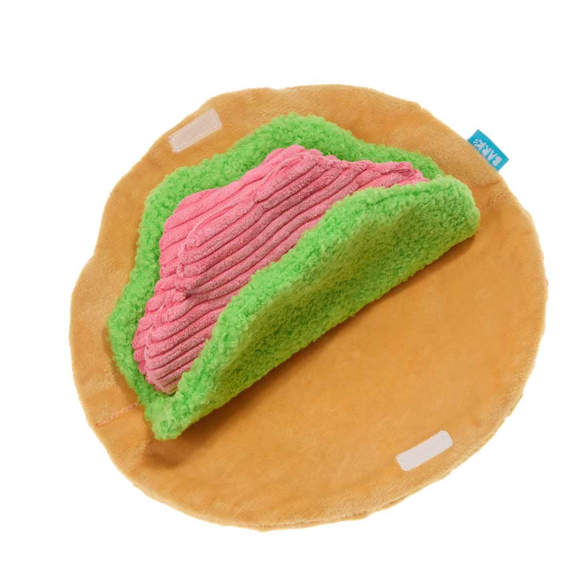 Tuna Won Taco Plush Enrichment Dog Toy