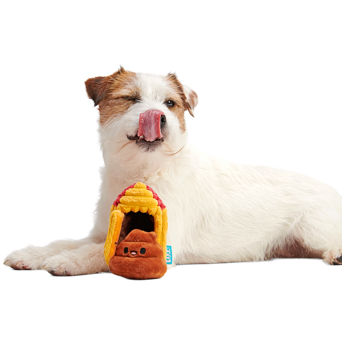 Turdbert's Snouthouse Plush Multi-Part + Enrichment Dog Toy