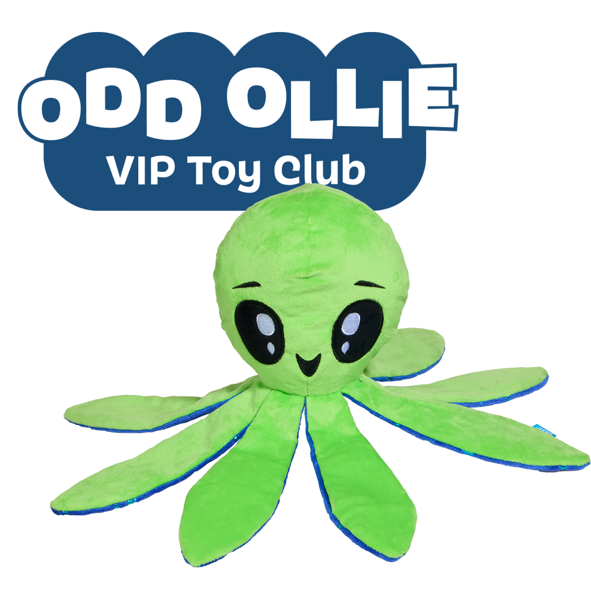 Ollie the Octopus Club, Plush Tug Monthly Dog Toys