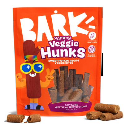 Yammy Veggie Hunks™ Veggie Recipe Soft & Chewy Dog Treats, 10 oz