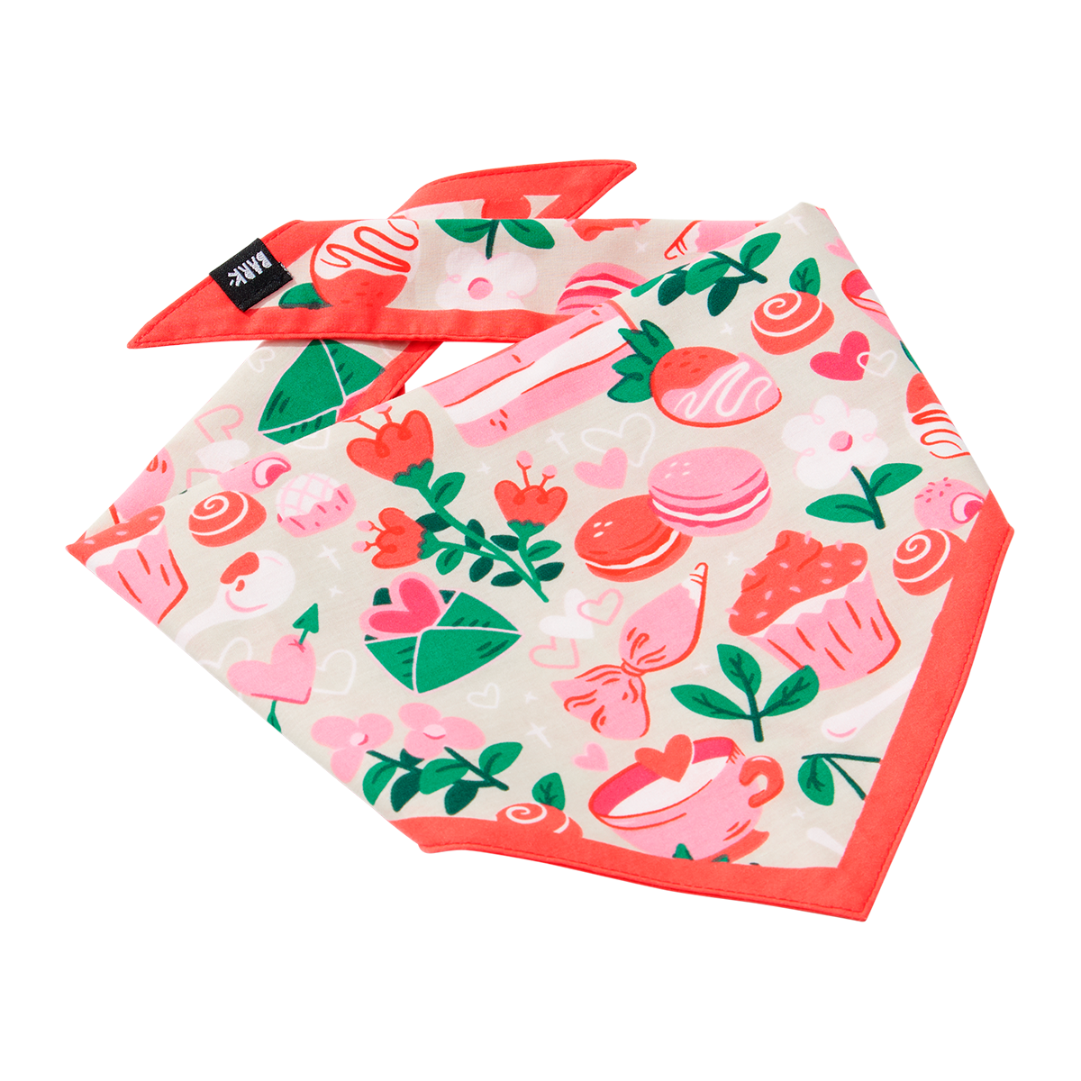 Valentine's Day Dog Bandana