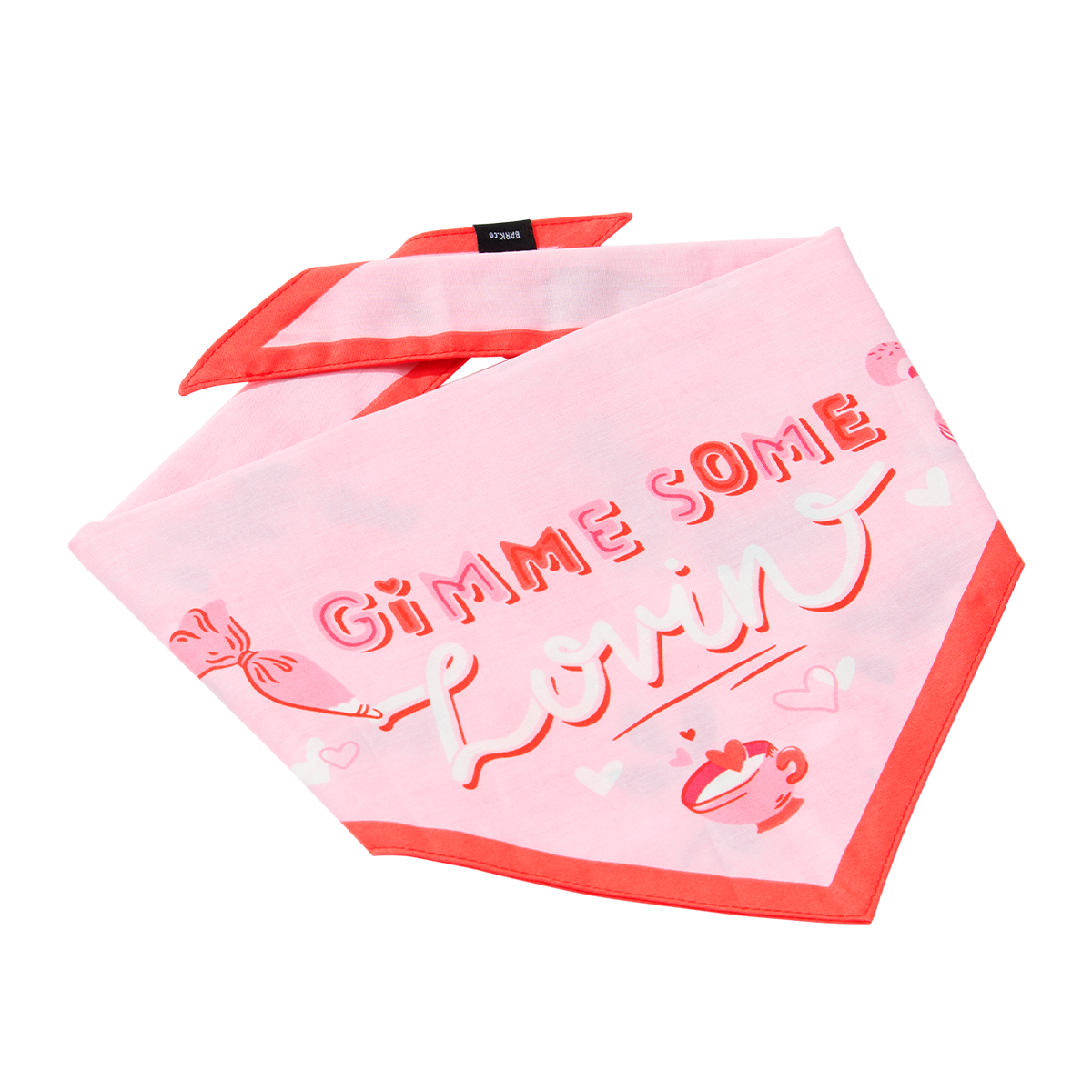 Valentine's Day Dog Bandana