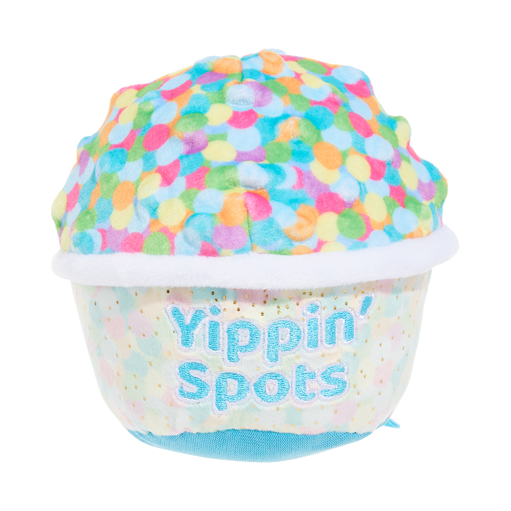 Yippin' Spots Ice Cream Plush Fetch Dog Toy – BARK