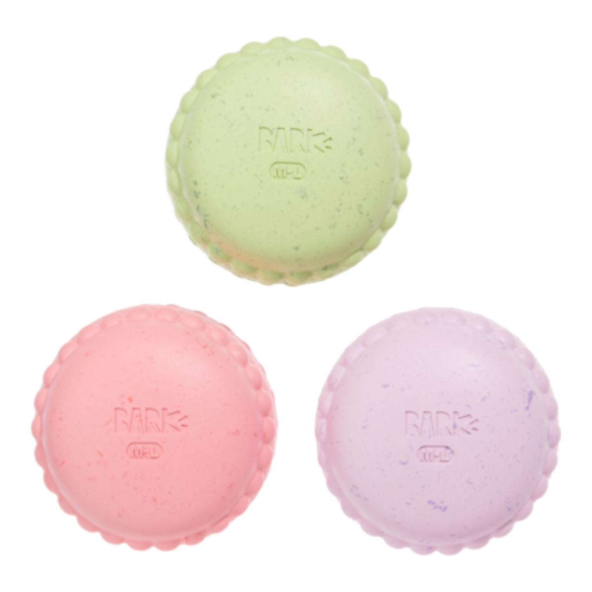 Macaruffs Durable Super Chewer Multi-Part Dog Toy