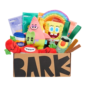 BarkBox 6 Month Subscription - Spongebob Squarepants Double Deluxe First Box