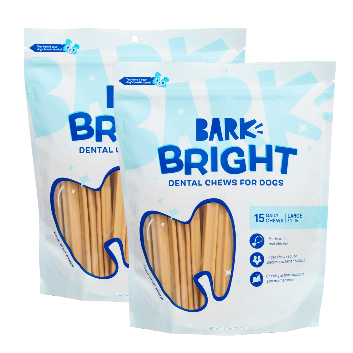 Bright Original Dental Chews, 30 Ct