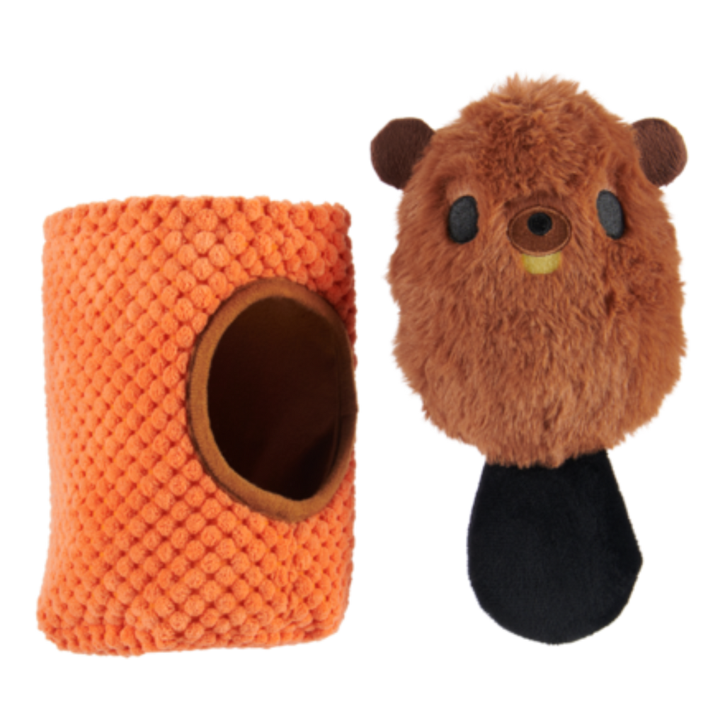 Bucktooth Chuck Plush Multi-Part + Enrichment Dog Toy – BARK
